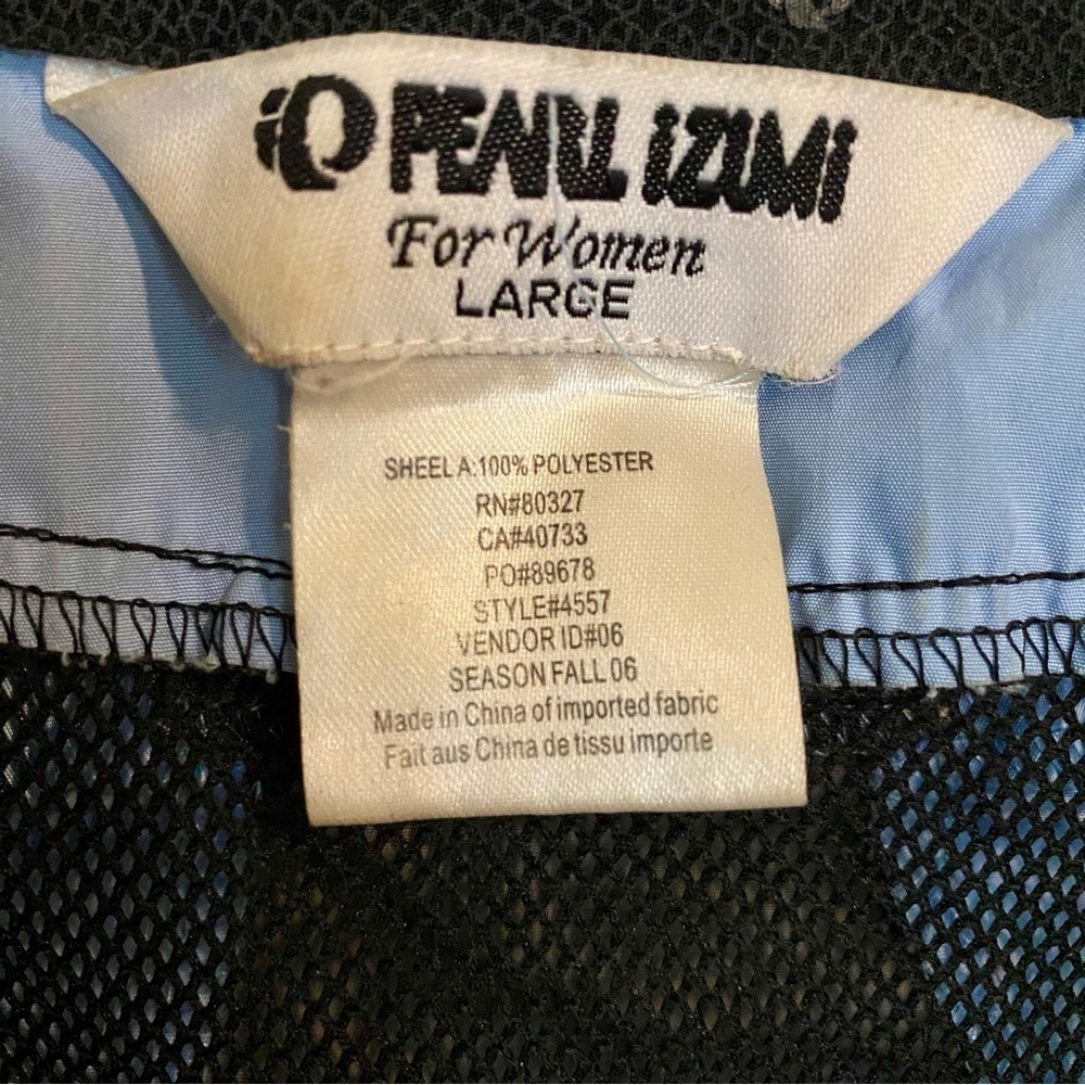 Pearl Izumi Women’s Cycling Jacket, Light Blue, Size L - Picture 4 of 4